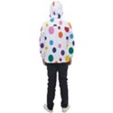 Polka Dot Men s Front Pocket Pullover Windbreaker View2