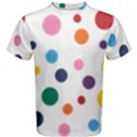 Polka Dot Men s Cotton Tee View1