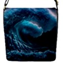 Tsunami Waves Ocean Sea Water Rough Seas 4 Removable Flap Cover (S) View1