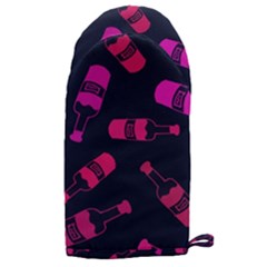 Wine Wine Bottles Background Graphic Microwave Oven Glove