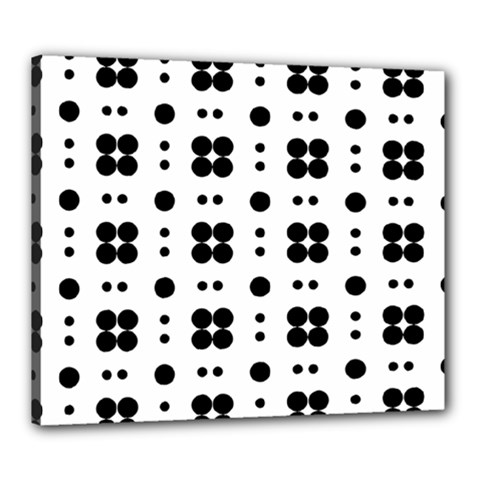 Polka Dot  Svg Canvas 24  X 20  (stretched) by 8989