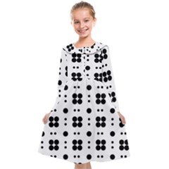 Polka Dot  Svg Kids  Midi Sailor Dress by 8989