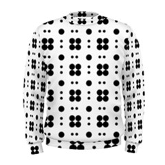 Polka Dot  Svg Men s Sweatshirt by 8989