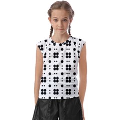 Polka Dot  Svg Kids  Raglan Cap Sleeve Tee by 8989