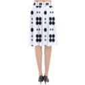 Polka Dot  Svg Flared Midi Skirt View2