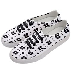 Polka Dot  Svg Women s Classic Low Top Sneakers by 8989