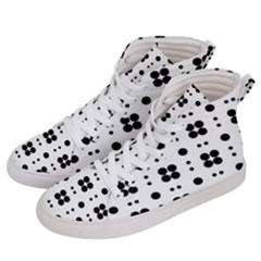 Polka Dot  Svg Men s Hi-top Skate Sneakers by 8989