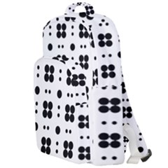 Polka Dot  Svg Double Compartment Backpack by 8989