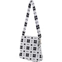 Polka Dot  Svg Zipper Messenger Bag View2