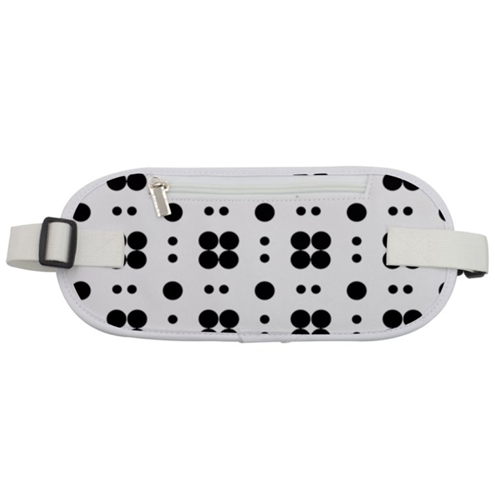 Polka Dot  Svg Rounded Waist Pouch