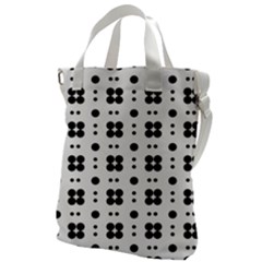 Polka Dot  Svg Canvas Messenger Bag by 8989