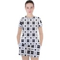 Polka Dot  Svg Women s Tee and Shorts Set View1