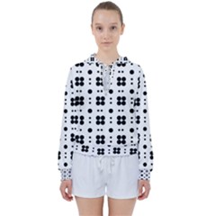 Polka Dot  Svg Women s Tie Up Sweat by 8989