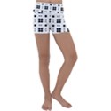 Polka Dot  Svg Kids  Lightweight Velour Yoga Shorts View1