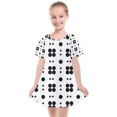 Polka Dot  Svg Kids  Smock Dress by 8989