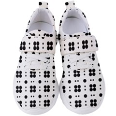 Polka Dot  Svg Women s Velcro Strap Shoes by 8989