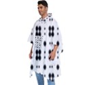 Polka Dot  Svg Men s Hooded Rain Ponchos View2