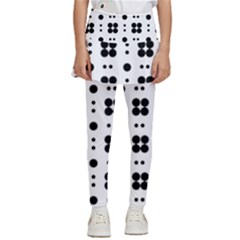 Polka Dot  Svg Kids  Skirted Pants