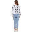 Polka Dot  Svg Women s Lightweight Cropped Hoodie View4