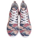 Waves Ocean Sea Water Pattern Rough Seas Men s Lightweight High Top Sneakers View1