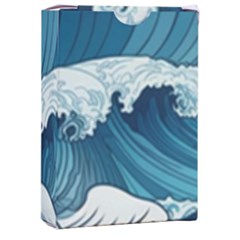 Waves Ocean Sea Pattern Water Tsunami Rough Seas Playing Cards Single Design (rectangle) With Custom Box