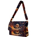 Ai Generated Swirl Space Design Fractal Light Abstract Full Print Messenger Bag (L) View1