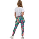 Blossom-filled Watercolor Flowers Kids  Skirted Pants View2