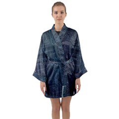 Circuit Board Circuits Mother Board Computer Chip Long Sleeve Satin Kimono by Ravend