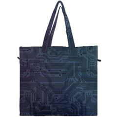 Circuit Board Circuits Mother Board Computer Chip Canvas Travel Bag by Ravend