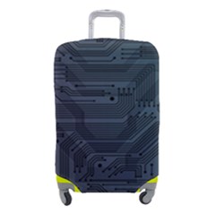 Circuit Board Circuits Mother Board Computer Chip Luggage Cover (small) by Ravend