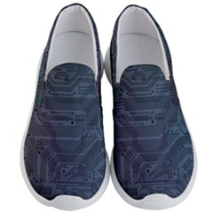 Circuit Board Circuits Mother Board Computer Chip Men s Lightweight Slip Ons by Ravend