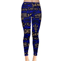 Art Pattern Design Background Graphic Inside Out Leggings by Ravend