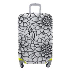 Flowers Template Line Art Pattern Coloring Page Luggage Cover (small) by Ravend