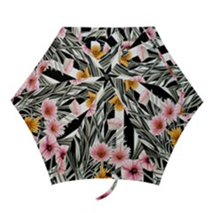 Assorted Watercolor Flowers Mini Folding Umbrellas by GardenOfOphir