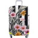 Assorted Watercolor Flowers Luggage Cover (Large) View1