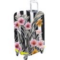 Assorted Watercolor Flowers Luggage Cover (Large) View2