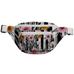 Assorted Watercolor Flowers Fanny Pack by GardenOfOphir