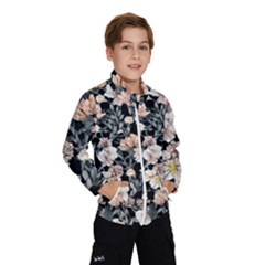 Vibrant And Alive Watercolor Flowers Kids  Windbreaker