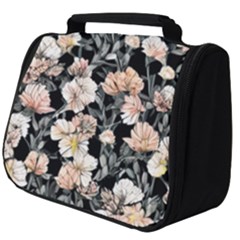 Vibrant And Alive Watercolor Flowers Full Print Travel Pouch (big) by GardenOfOphir