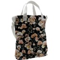 Vibrant And Alive Watercolor Flowers Canvas Messenger Bag View2