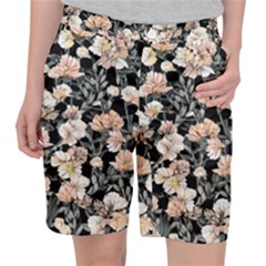 Vibrant And Alive Watercolor Flowers Pocket Shorts by GardenOfOphir