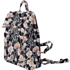 Vibrant And Alive Watercolor Flowers Buckle Everyday Backpack by GardenOfOphir