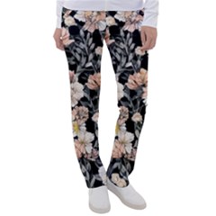 Vibrant And Alive Watercolor Flowers Women s Casual Pants by GardenOfOphir