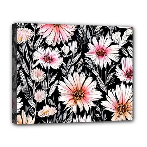 Bountiful Blossoms Deluxe Canvas 20  X 16  (stretched) by GardenOfOphir