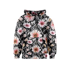 Bountiful Blossoms Kids  Pullover Hoodie by GardenOfOphir