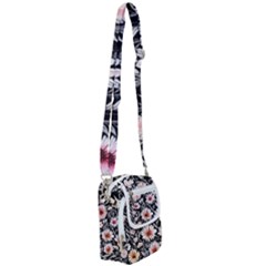 Bountiful Blossoms Shoulder Strap Belt Bag by GardenOfOphir