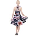 Bountiful Blossoms Halter Party Swing Dress  View2