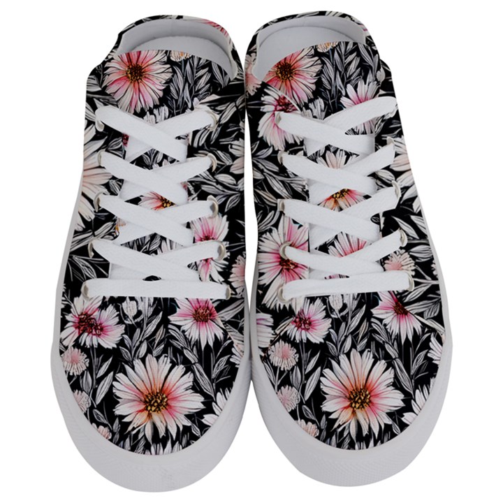 Bountiful Blossoms Half Slippers