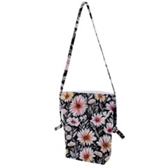 Bountiful Blossoms Folding Shoulder Bag by GardenOfOphir