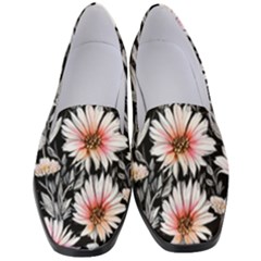 Bountiful Blossoms Women s Classic Loafer Heels by GardenOfOphir